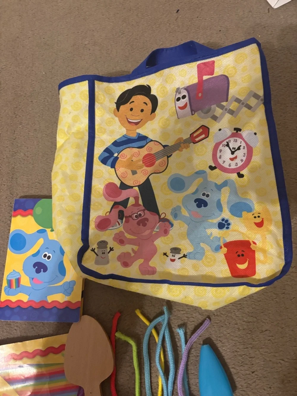 5 for $25 Kids' Blue Clues and You Party Play Set with Carry Bag